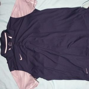 Navy Nike Golf Polo